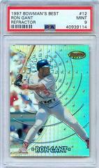 Ron Gant [Refractor] #12 Baseball Cards 1997 Bowman's Best Prices