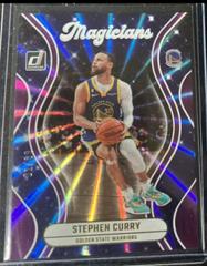 Stephen Curry [Purple] #9 Basketball Cards 2023 Panini Donruss Magicians Prices