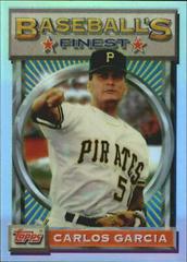 Carlos Garcia #4 Baseball Cards 1993 Finest Prices
