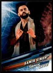 Samir Singh Wrestling Cards 2019 Topps WWE Smackdown Live Prices