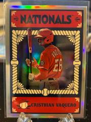 Cristhian Vaquero Baseball Cards 2023 Bowman Chrome Ascensions Prices