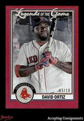 David Ortiz [Red] Baseball Cards 2023 Topps Legends of the Game Prices