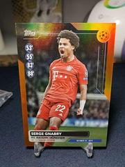 Serge Gnabry [Orange Foilboard] #HH-13 Soccer Cards 2023 Topps UEFA Club Historic Hat Trick Prices