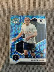 Oliver Skipp [Reactive Blue Mosaic] Soccer Cards 2021 Panini Mosaic Premier League Prices