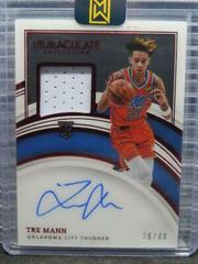 Tre Mann [Patch Autograph Red] Basketball Cards 2021 Panini Immaculate Collection Prices