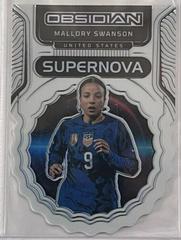 Mallory Swanson [Contra] Soccer Cards 2022 Panini Obsidian Supernova Prices