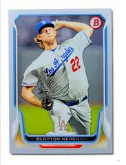 Clayton Kershaw [Silver] Baseball Cards 2014 Bowman Prices