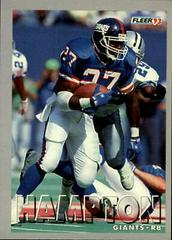 Rodney Hampton Football Cards 1993 Fleer Prices