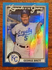George Brett [Blue] #LG-16 Baseball Cards 2023 Topps Legends of the Game Prices