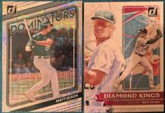 Matt Olson [Diamond] #D-6 Baseball Cards 2022 Panini Donruss Dominators Prices