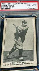 John Graney Baseball Cards 1921 E121 American Caramel Series of 80 Prices