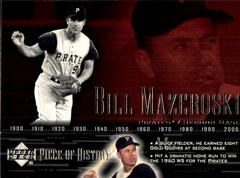 Bill Mazeroski Baseball Cards 2002 Upper Deck Piece of History Prices