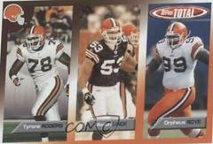 Tyrone Rogers, Mason Unck, Orpheus Roye Football Cards 2005 Topps Total Prices