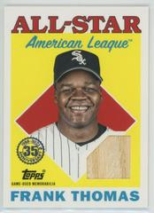 Frank Thomas Baseball Cards 2023 Topps 1988 All Star Relics Prices