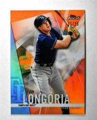Evan Longoria [Orange Refractor] #5 Baseball Cards 2017 Topps Finest Prices