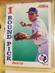 Benji Gil #808 Baseball Cards 1992 Score Prices