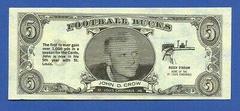 John D. Crow #6 Football Cards 1962 Topps Bucks Prices