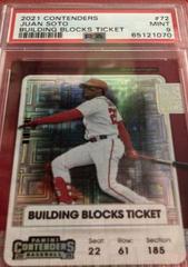 Juan Soto [Building Blocks] #72 Baseball Cards 2021 Panini Contenders Prices