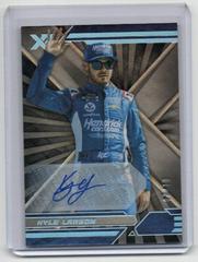 Kyle Larson [Autograph Silver] #15 Racing Cards 2022 Panini Chronicles Nascar XR Prices