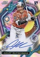 Adley Rutschman #CCA-ARU Baseball Cards 2023 Topps Cosmic Chrome Autographs Prices