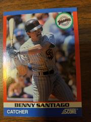 Benny Santiago #61 Baseball Cards 1991 Score Superstars Prices