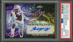 TreVeyon Henderson Football Cards 2022 Leaf Flash of Color Autographs Prices