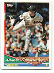 Xavier Hernandez #83T Baseball Cards 1994 Topps Traded Prices