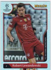 Robert Lewandowski [Refractor] Soccer Cards 2021 Topps Merlin Chrome UEFA Prices