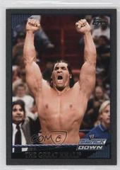 The Great Khali [Black] #45 Wrestling Cards 2009 Topps WWE Prices