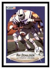 Ray Donaldson #U-3 Football Cards 1990 Fleer Update Prices
