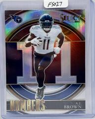 A. J. Brown [Silver] #SN-25 Football Cards 2021 Panini Select Numbers Prices