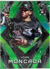 Yoan Moncada [Green] #100 Baseball Cards 2017 Topps Fire Prices