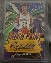 E. J. Liddell [Sapphire] #FP-EJL Basketball Cards 2022 Panini Court Kings Fresh Paint Autographs Prices