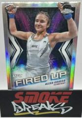 Alexa Grasso [Refractor] #FDP-3 Ufc Cards 2024 Topps Chrome UFC Fired Up Prices