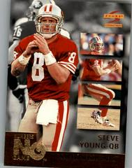 Steve Young #9 Football Cards 1996 Panini Score Numbers Game Prices