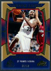 LeBron James #138 Basketball Cards 2004 SP Game Used Prices