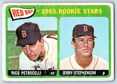 Red Sox Rookies [R. Petrocelli, J. Stephenson] #74 Baseball Cards 1965 O Pee Chee Prices
