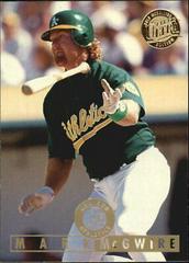 Mark Mcgwire #94 Baseball Cards 1995 Ultra Gold Medallion Prices