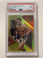 Nate Diaz [Gold] #158 Ufc Cards 2021 Panini Chronicles UFC Prices