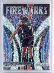 James Harden [Mojo Prizm] #14 Basketball Cards 2021 Panini Prizm Fireworks Prices