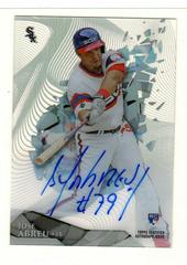 Jose Abreu [Autograph] Baseball Cards 2014 Topps High Tek Prices