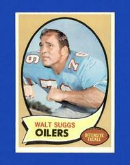 Walt Suggs Football Cards 1970 Topps Prices