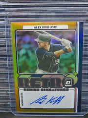 Alex Kirilloff [Gold] #RET-AK Baseball Cards 2021 Panini Donruss Optic Retro Signature Series Prices