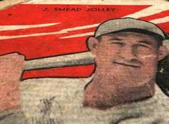 J. Smead Jolley Baseball Cards 1933 R305 Tattoo Orbit Prices
