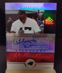 Thomas Davis [Gold] #SR-TD Football Cards 2005 Upper Deck Reflections Signatures Prices
