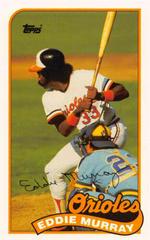 Eddie Murray #89 Baseball Cards 1989 Topps Ljn Baseball Talk Prices