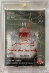 David Ortiz [Autograph] #564-C Baseball Cards 2016 Topps Now Prices
