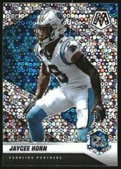 Jaycee Horn [No Huddle Silver] Football Cards 2021 Panini Mosaic Rookie Variations Prices