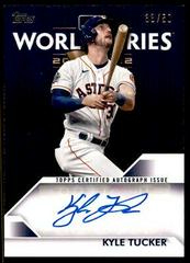 Kyle Tucker Baseball Cards 2023 Topps World Series Champion Autograph Prices