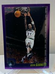 Kevin Garnett #16 Basketball Cards 2000 Topps Chrome Prices